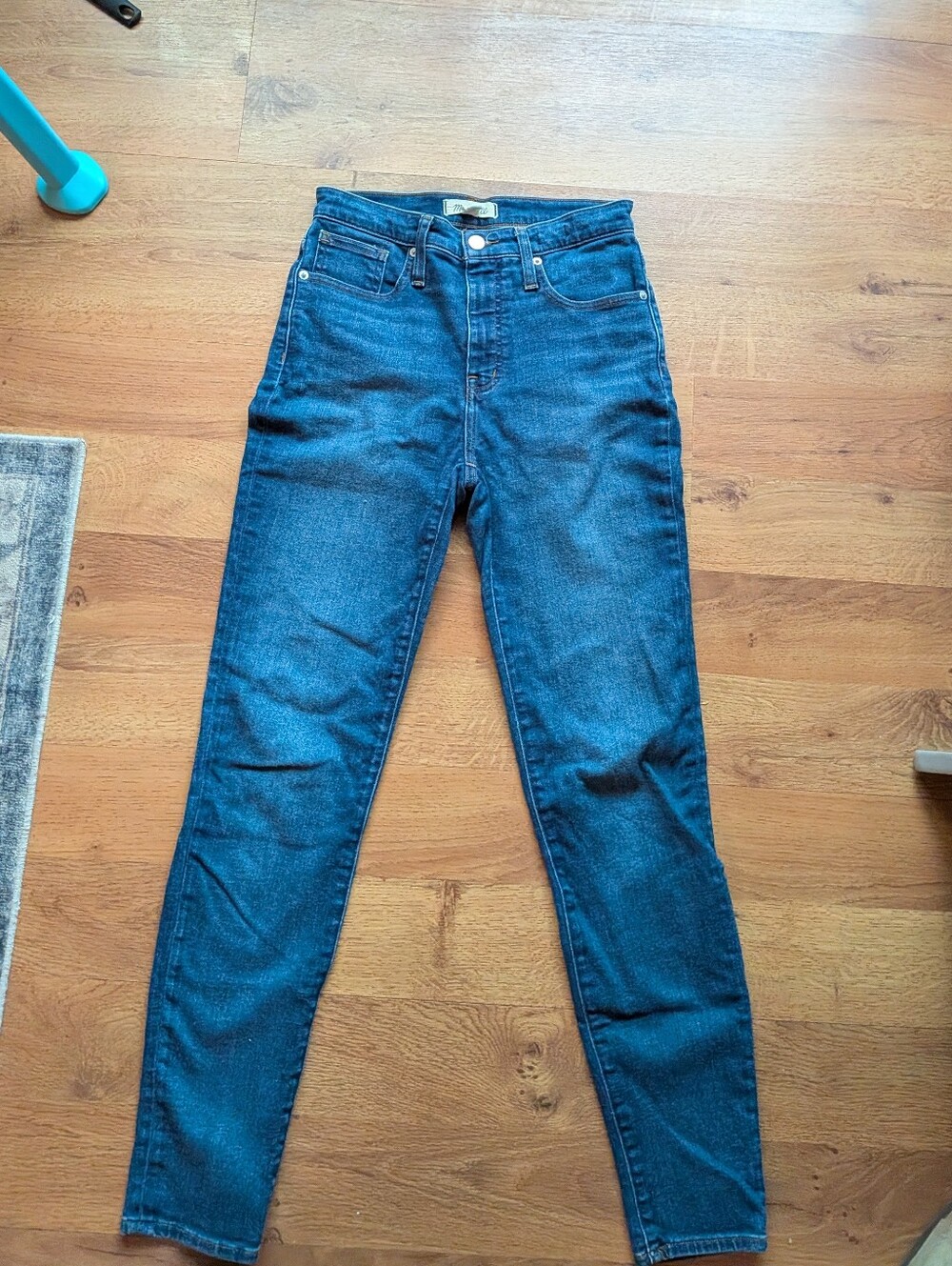 Madewell High-Rise Skinny Jeans - Blue Wash